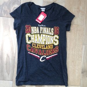 Official NBA Cleveland Cavaliers CAVS 2016 Finals Championship T-Shirt Woman’s.